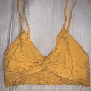 Tiger mist hello twist bra top